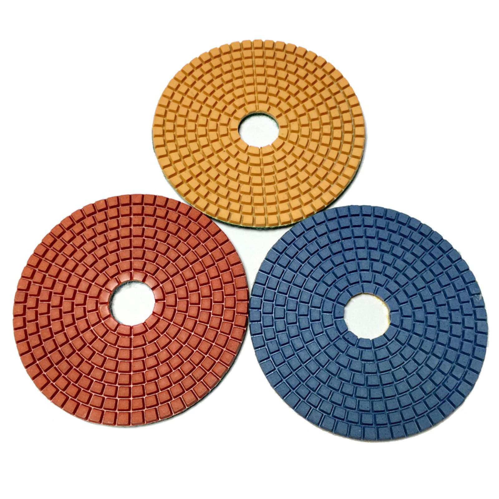 Diamentowe pady polerskie tarcze szlifierskie, 10 sztuk/partia 5-calowa diamentowa podkładka polerska Mokre granitowe podkładki polerskie 125 mm diamentowe podkładki polerskie Marmur Beton 5DS1(100)