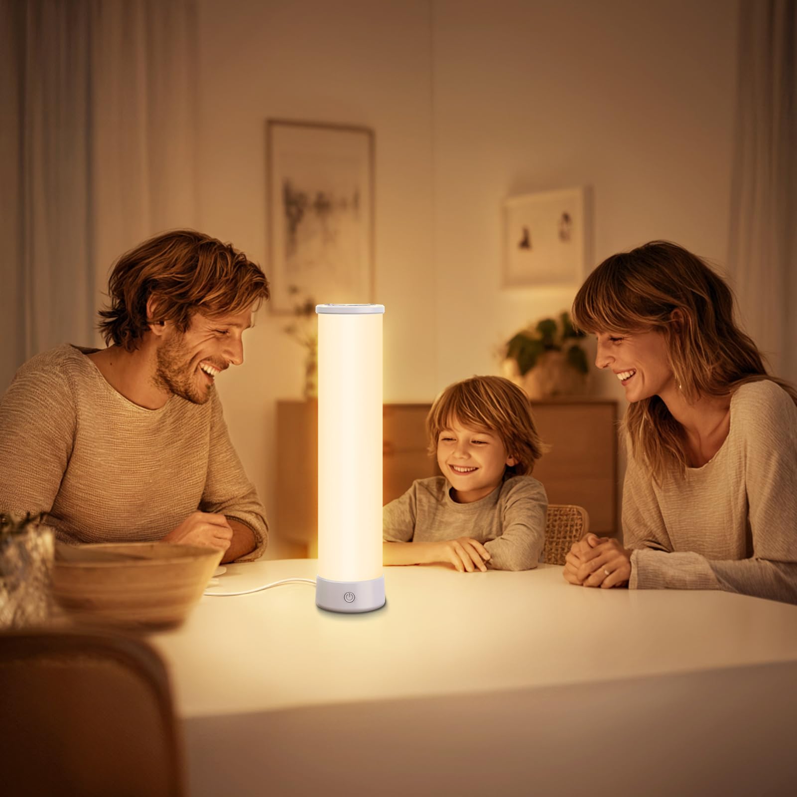 Tageslichtlampe 15.000 Lux Lichttherapielampe 3 Farbtemperaturen stufenlose Helligkeit 4 Timer