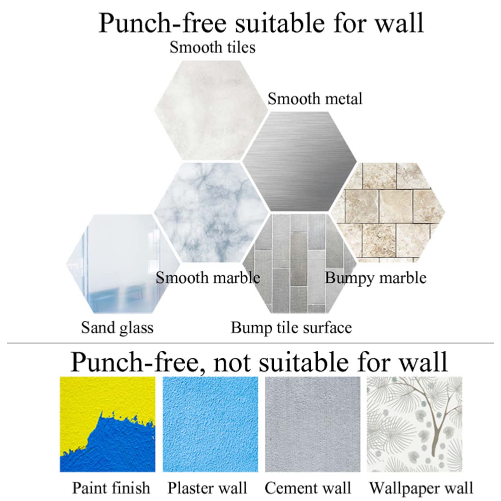GuyAna Toallero Baño Montado En La Pared Toallero Baño Varilla Única Varilla Única Toallero Sin Perforación Adhesivo Aluminio para Inodoro,Negro B,50 CM (Blanco A 60CM)