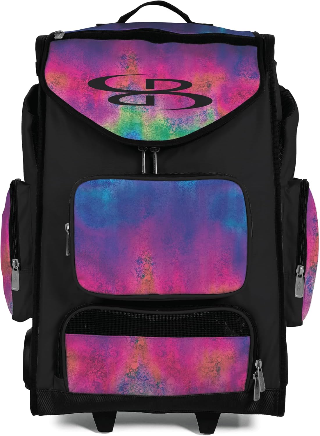 Boombah Ultrapack Hybrid Rolling Bat Bag - Wheeled & Backpack Version - Blast Multi
