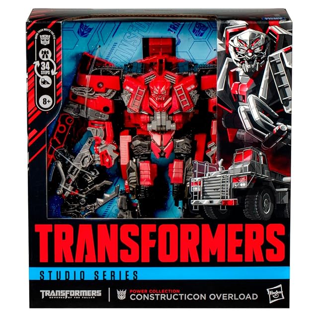 Foto 3 de 5 de Transformers Studio Series, Leader Class, Venganza de los caídos, MTMTE Collection Constructicon Overload