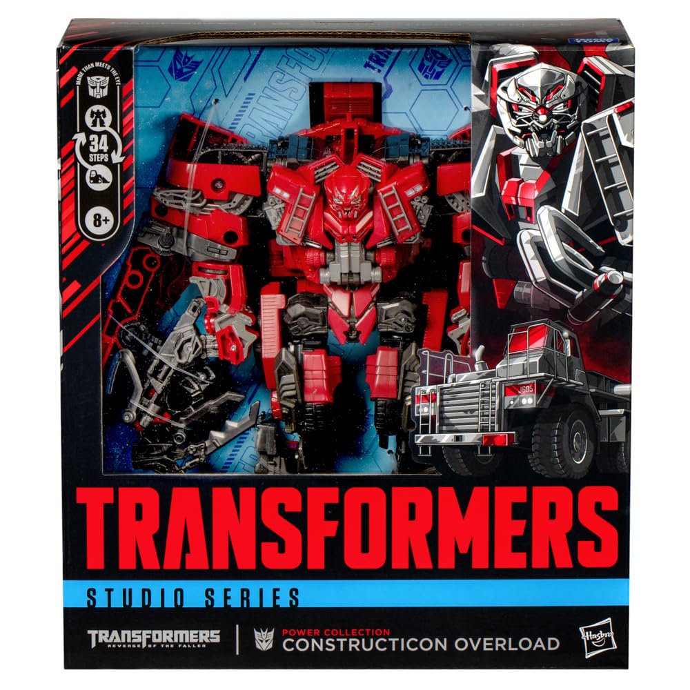 Transformers Studio Series, Leader Class, Venganza de los caídos, MTMTE Collection Constructicon Overload, Figura de acción