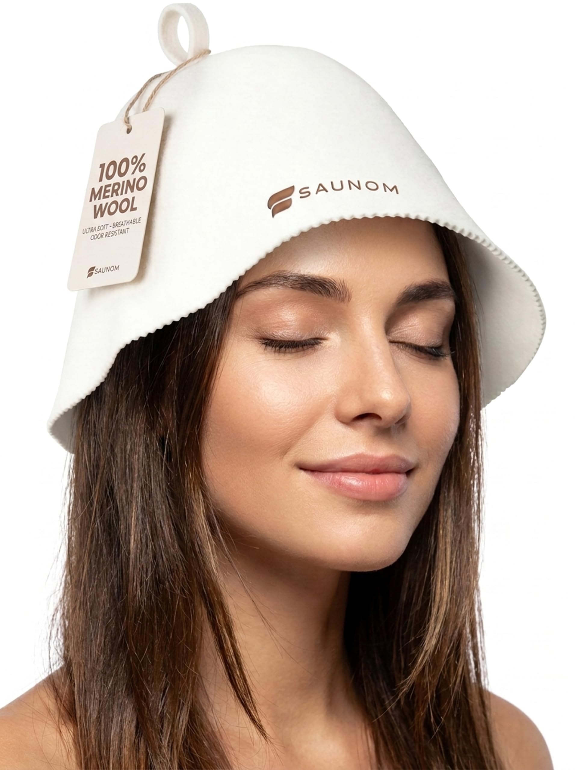 Amazon.com : Premium Ultra Soft Sauna Hat for Women and Men (2