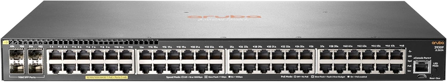 HP 2930F 48G PoE+ 4SFP Switch