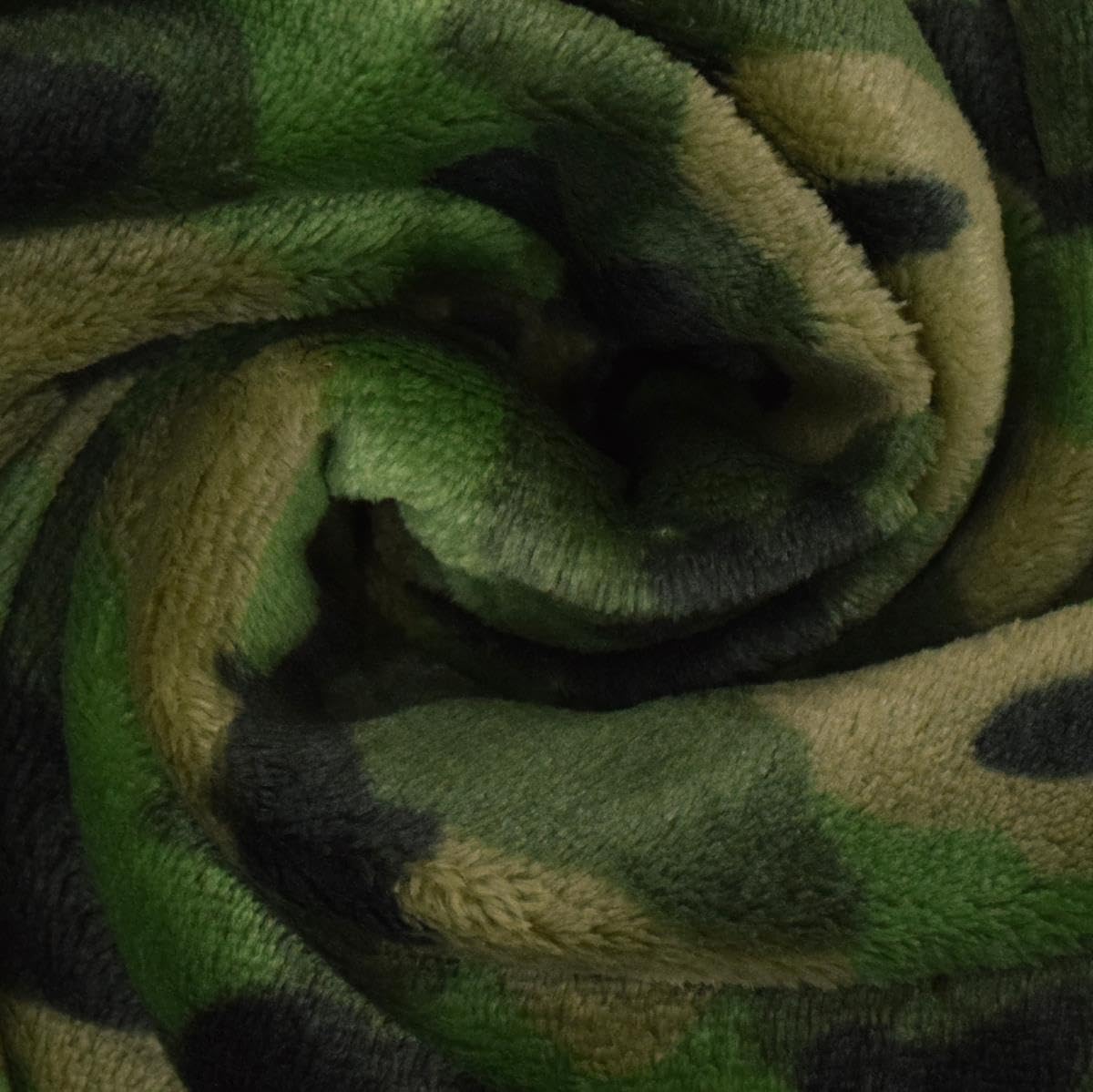 Tissu polaire double face camouflage vert 5 m idéal pour veste de chasse - 4