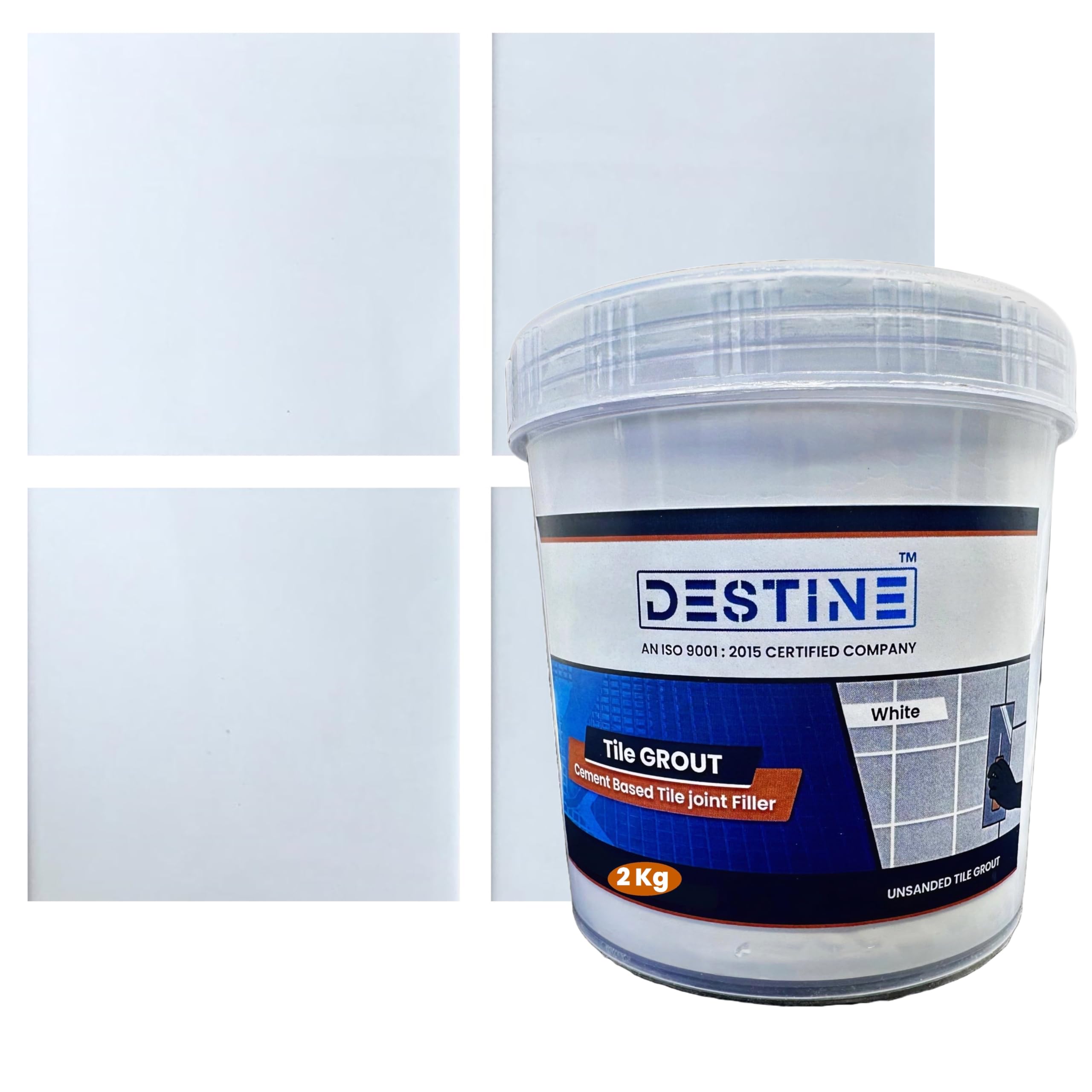 DESTINE® Tile Grout (16 COLOURS) (2 KG), Waterproof, Ready-To-Mix Cement Base Tile Grout Powder, Crack Filler, Mosaic Art Grout, Tiles Grout (White) (B0D2DJKTBJ) Amazon Price History, Amazon Price Tracker