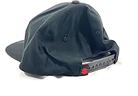 Vista 2 de SUZUKI Sombrero de contraste - Negro con logotipo 3D blanco Snap Back 990A0-17202-BLK