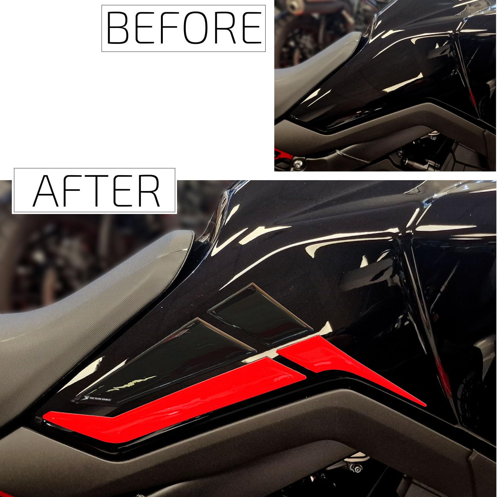 Resin Bike 3D Aufkleber Für Honda Africa Twin CRF 1100 L – Schutz Vor Kratzern & Stößen