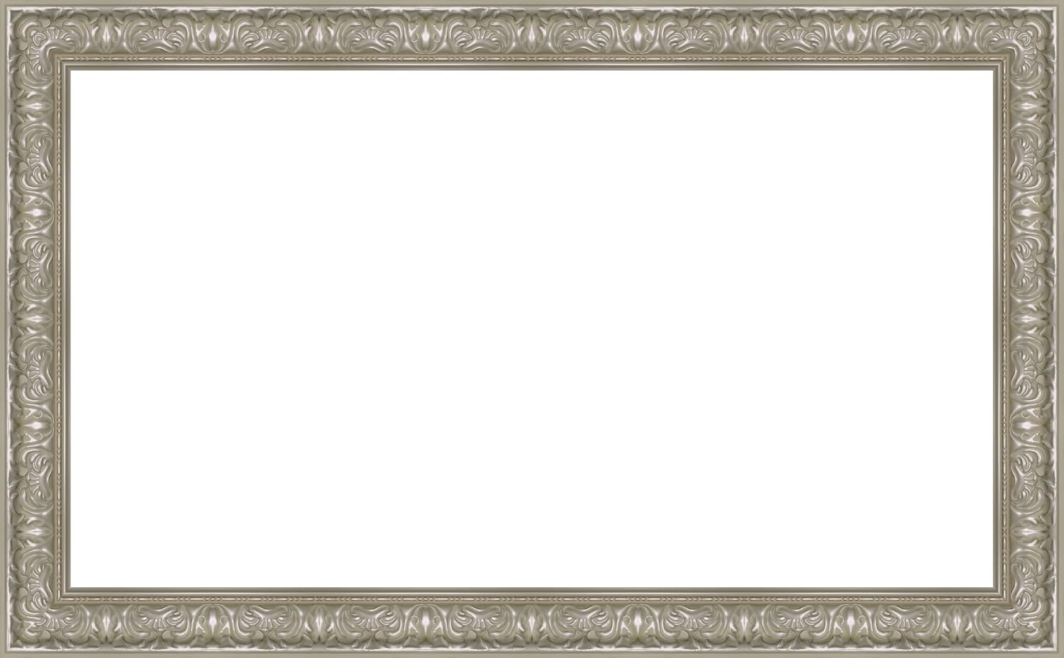 Tuscan Pearl 85" Premiere Deco TV Frame - Compatible ONLY with Samsung The Frame TV and Pro TVs (Fits 2021-2026, LS03A, LS03B,LS03C,LS03D,LS03FA,LS03FW)