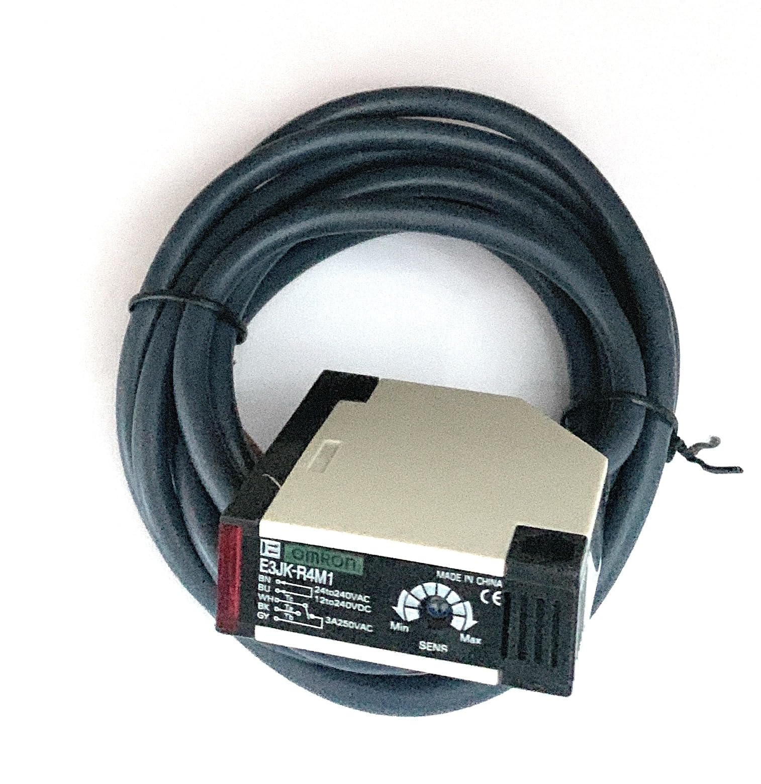 Litost® E3JK-R4M1 (12 DC 12-240V) Sensing Petro Reflective Photo Electric Switch Sensor Reflection Type Sensing Distance 2 Meter