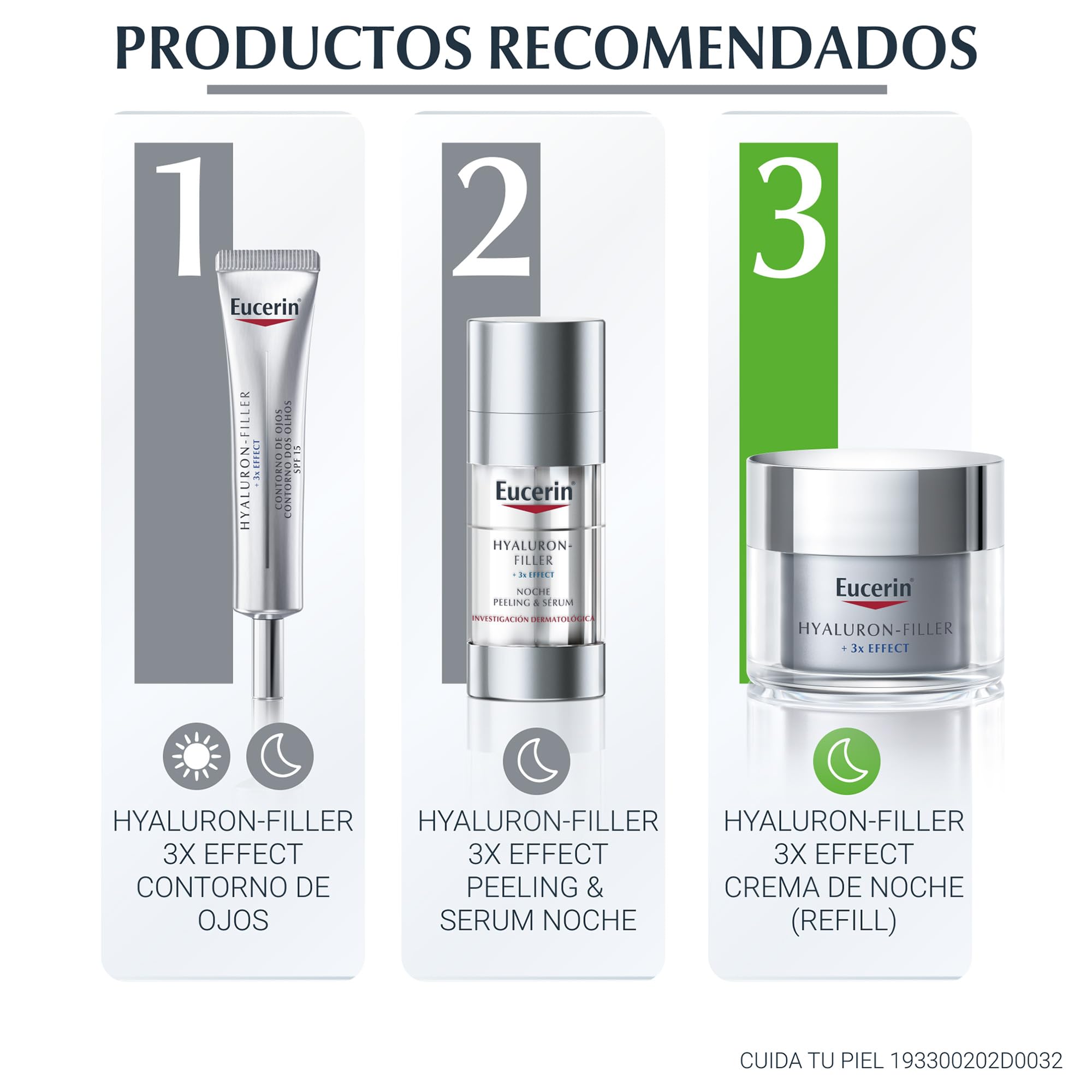 Eucerin Hyaluron-filler 3xeffect Night Cream Refill 50ml