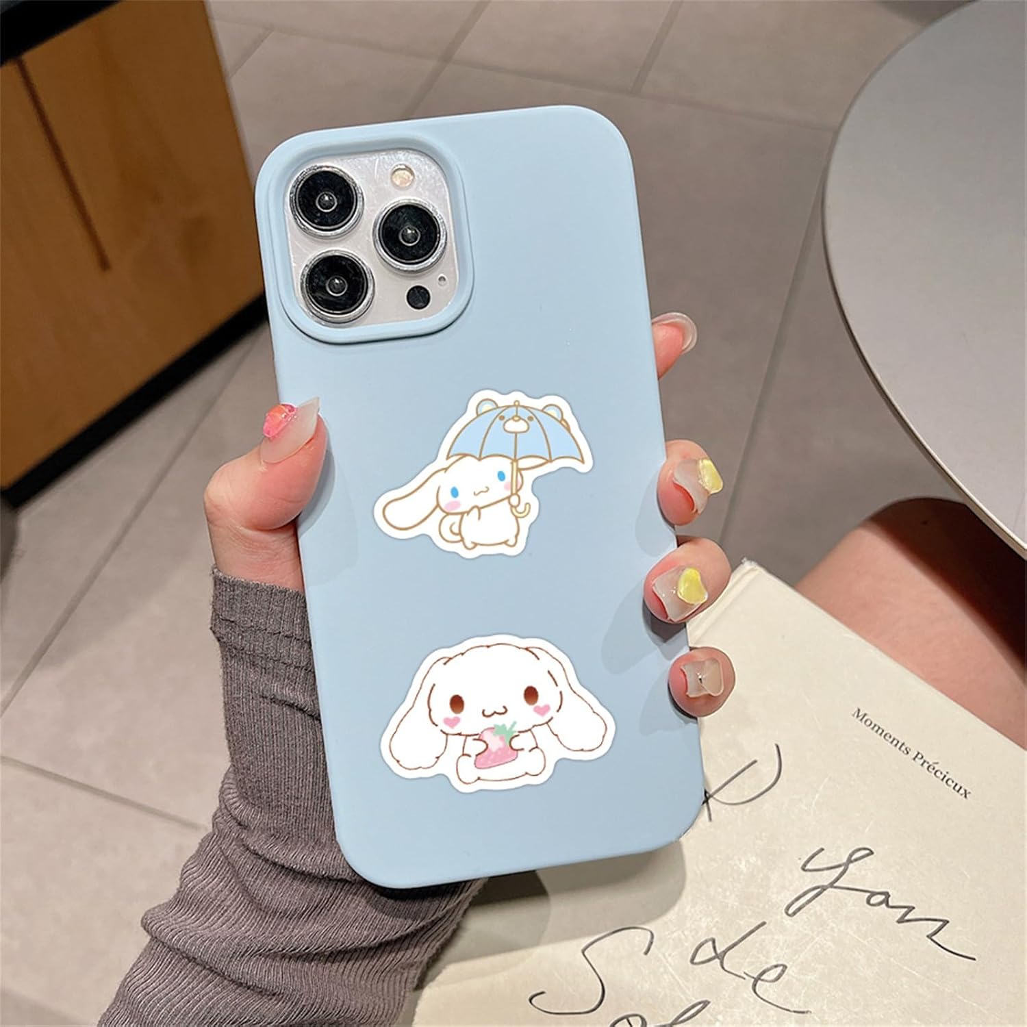 120Pcs Cool Sanrio Character Stickers, Vinyl Waterproof Cartoon Dog Sticker for Laptop, Guitar, Water Bottle, Birthday Gifts for Girls, Kids, Teens (Cinnadog) - Image 4