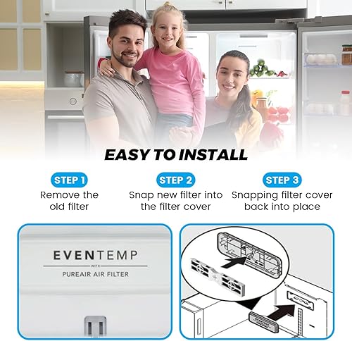 Miniatura 6 de Paquete de 6 filtros de aire para refrigerador FRGPAAF2 Pure Air AF-2 RAF-2