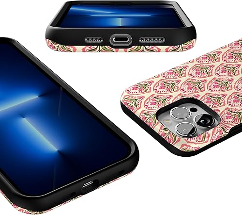 Miniatura 1664 de Casely Funda para iPhone 13 Pro Max Jardín dorado Floral de girasol amarillo Compatible con MagSafe Diseño protector audaz Jardín Dorado