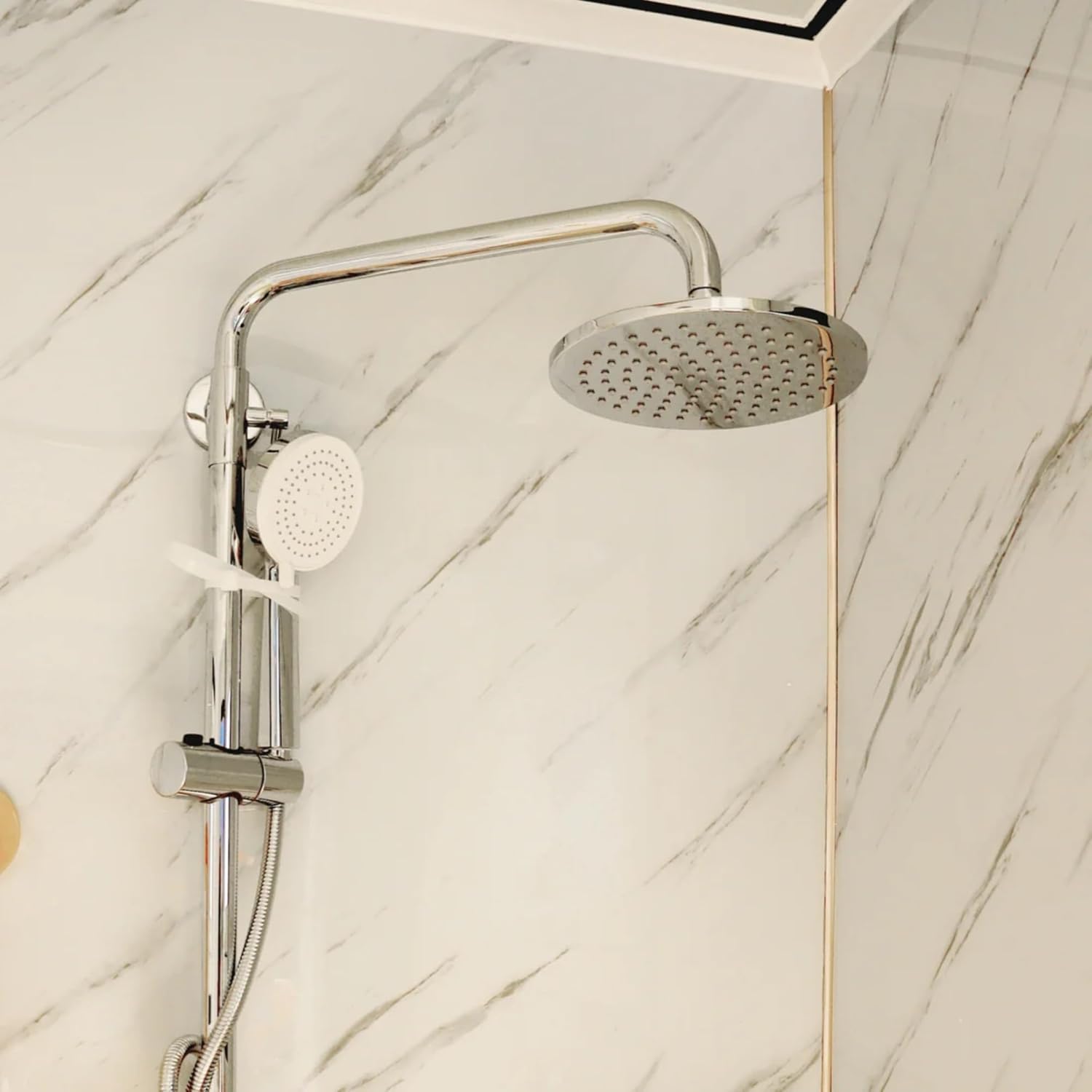 Chery Industrial 10ft Handicap-Accessible Portable Toilet with Built-in Shower and Ramp for Wheelchair Users, Outdoor Restroom for Construction Sites and Events