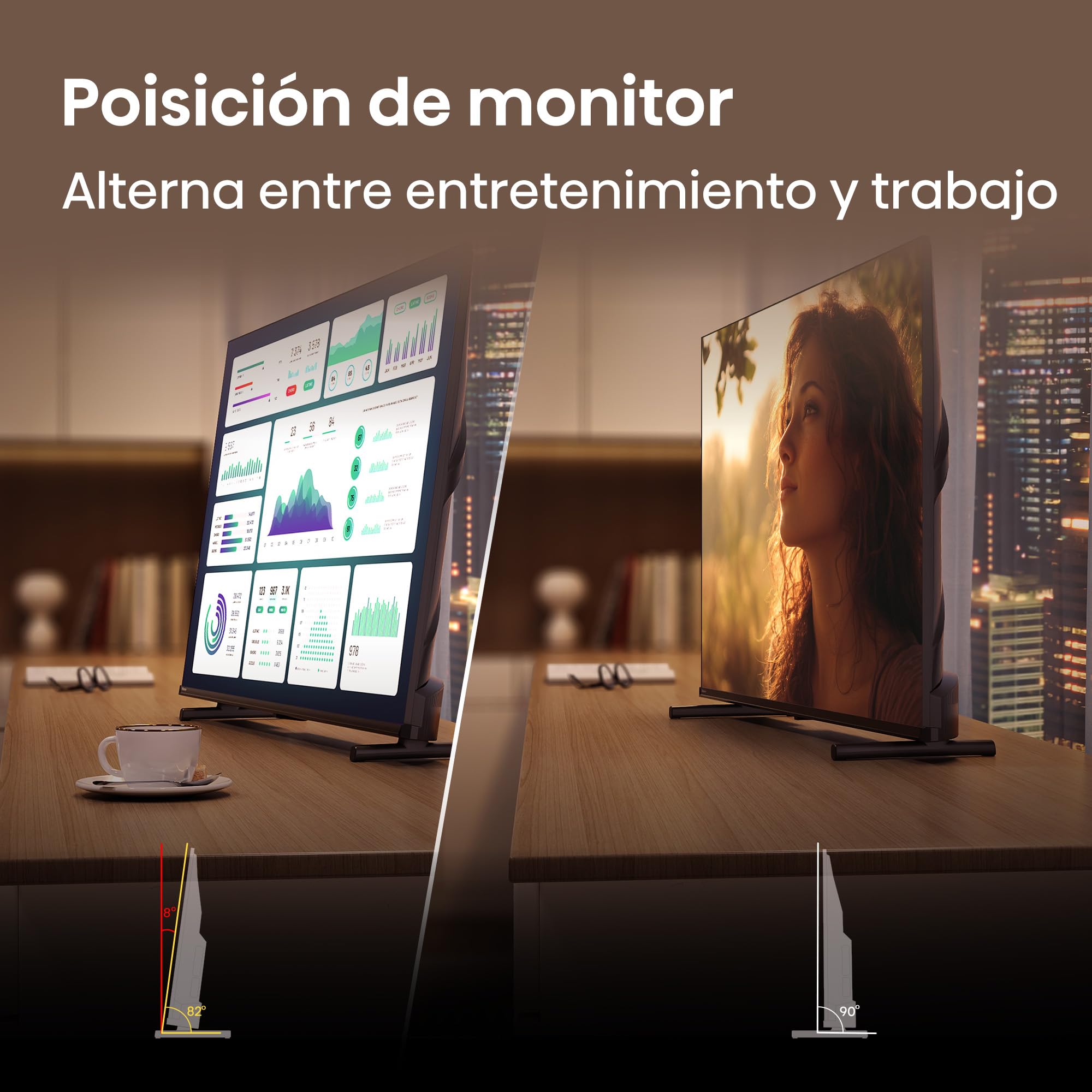 Hisense 32A5S - Hi-QLED FHD Smart TV 32 Pulgadas, Hi-QLED Color, Dolby Atmos, Posición de Monitor, Resolución FHD, Reducción de Ruido, Airplay, Smart Home Ready