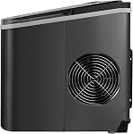 Frigidaire 26 Lbs per Day Portable Compact Maker, Ice Making Machine, Black Stainless, Medium