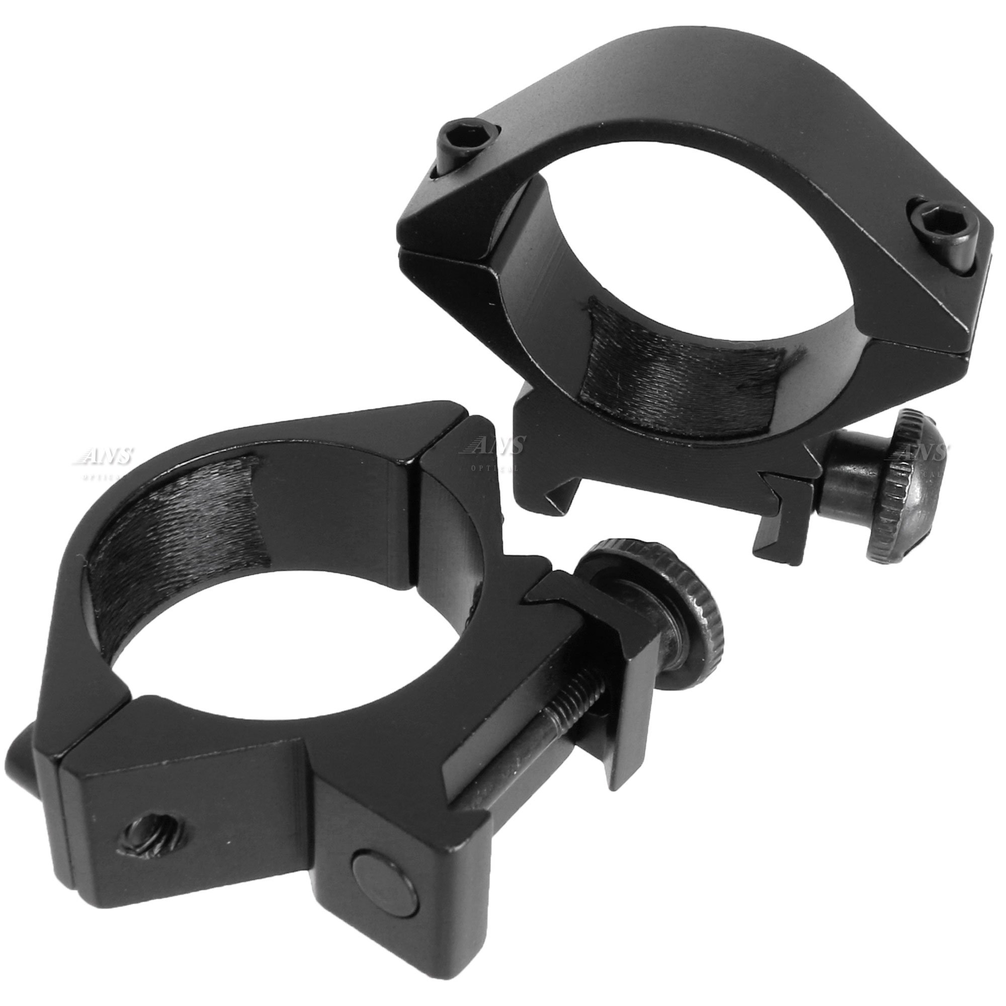Amazon | マウントリング リング径 30mm ローマウント Low 20mmレール 