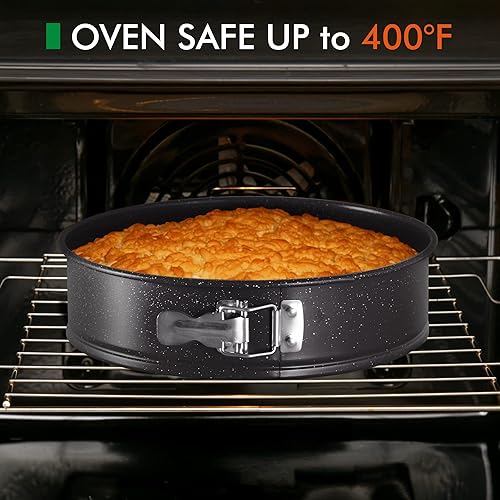 Miniatura 6 de MAISON ARTS Juego de ollas y sartenes de 30 piezas, juegos de utensilios de cocina con revestimiento de piedra de granito antiadherente, adecuado