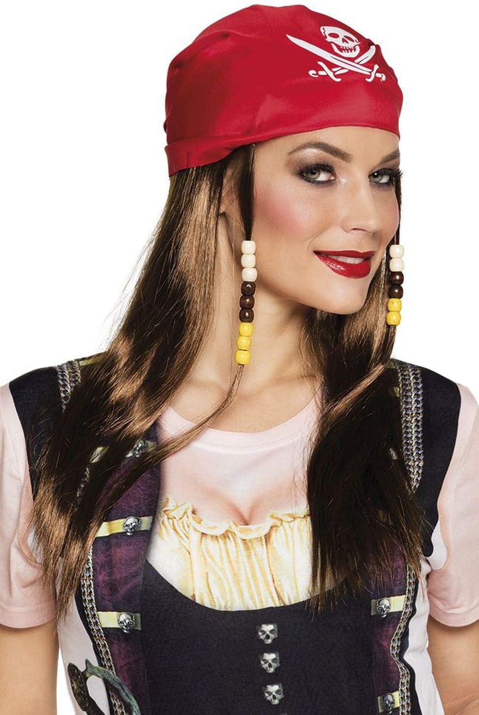 Boland 85859 – Wig Pop, Multi-Coloured, Synthetic Hair, Curly, Rainbow Colours, for Adults, Accessory, Costume Accessories, Clown, Bat Move, Christopher Street Day, Theme Party, Carnival