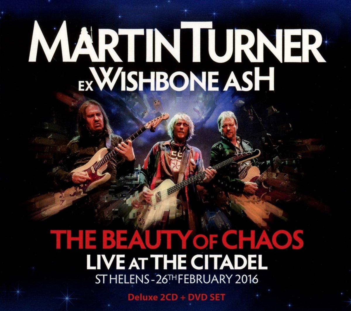 Martin Turner - The Beauty of Chaos: Live at the Citadel CD/DVD Album
