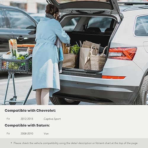 Miniatura 2 de YHTAUTO Amortiguadores de gas de escotilla trasera de repuesto para Chevrolet 2012-2015 Captiva Sport y Saturn 2008-2010 Vue, juego de 2 soportes de