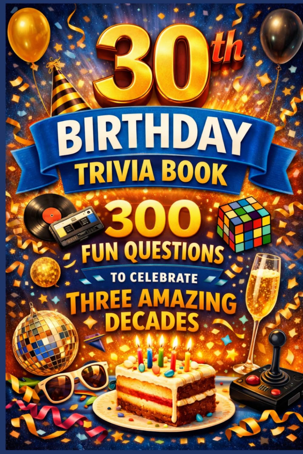 The 30th Birthday Trivia Book: 300 Fun Questions to Celebrate Three Amazing Decades