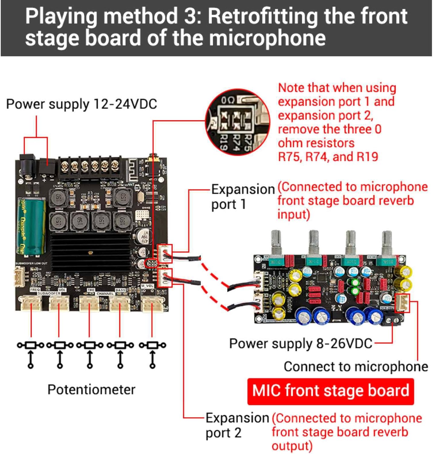 Microphone Preamp Retrofitting Wiring Diagram