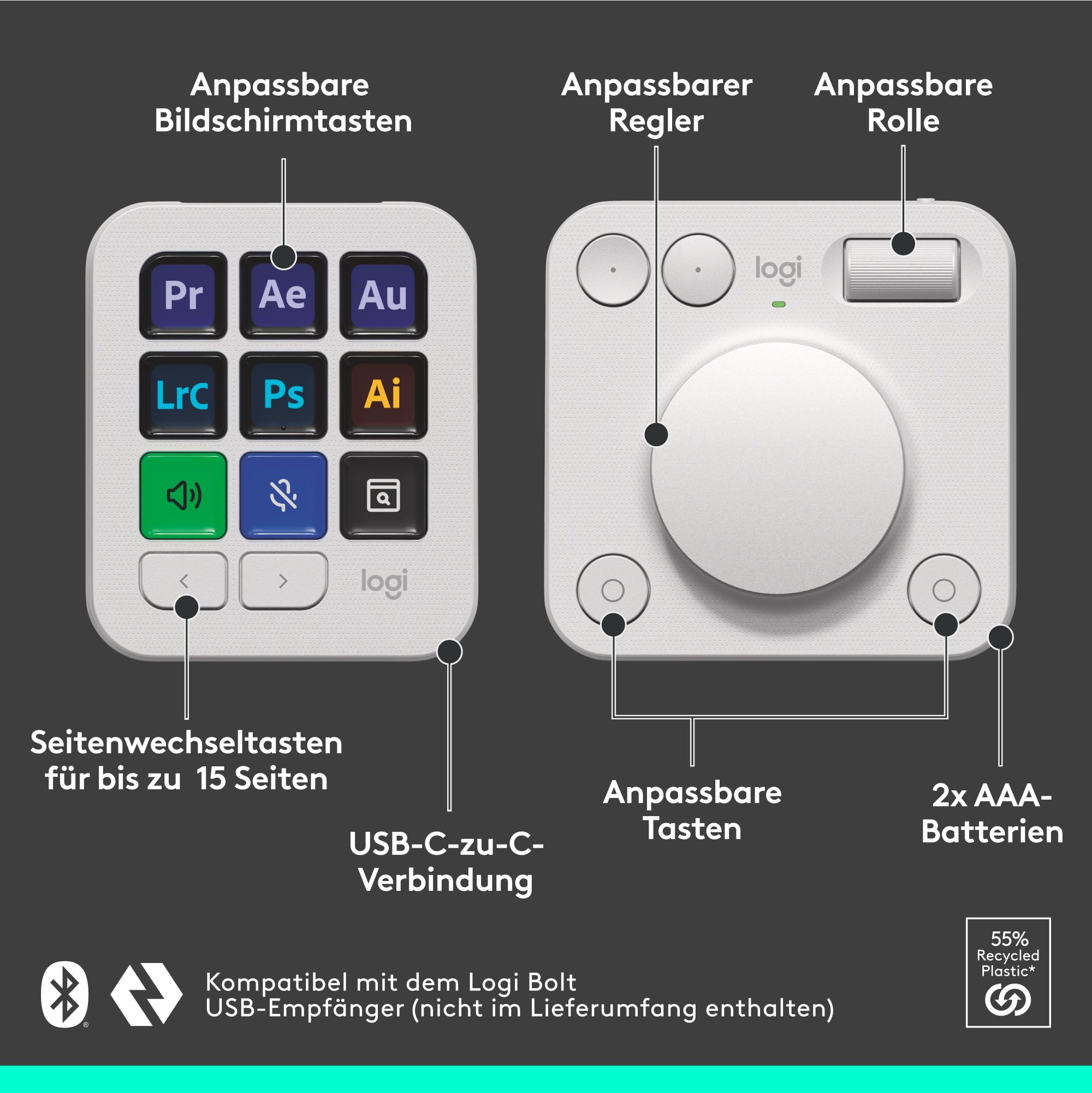 Logitech MX Creative Console – Bild 7