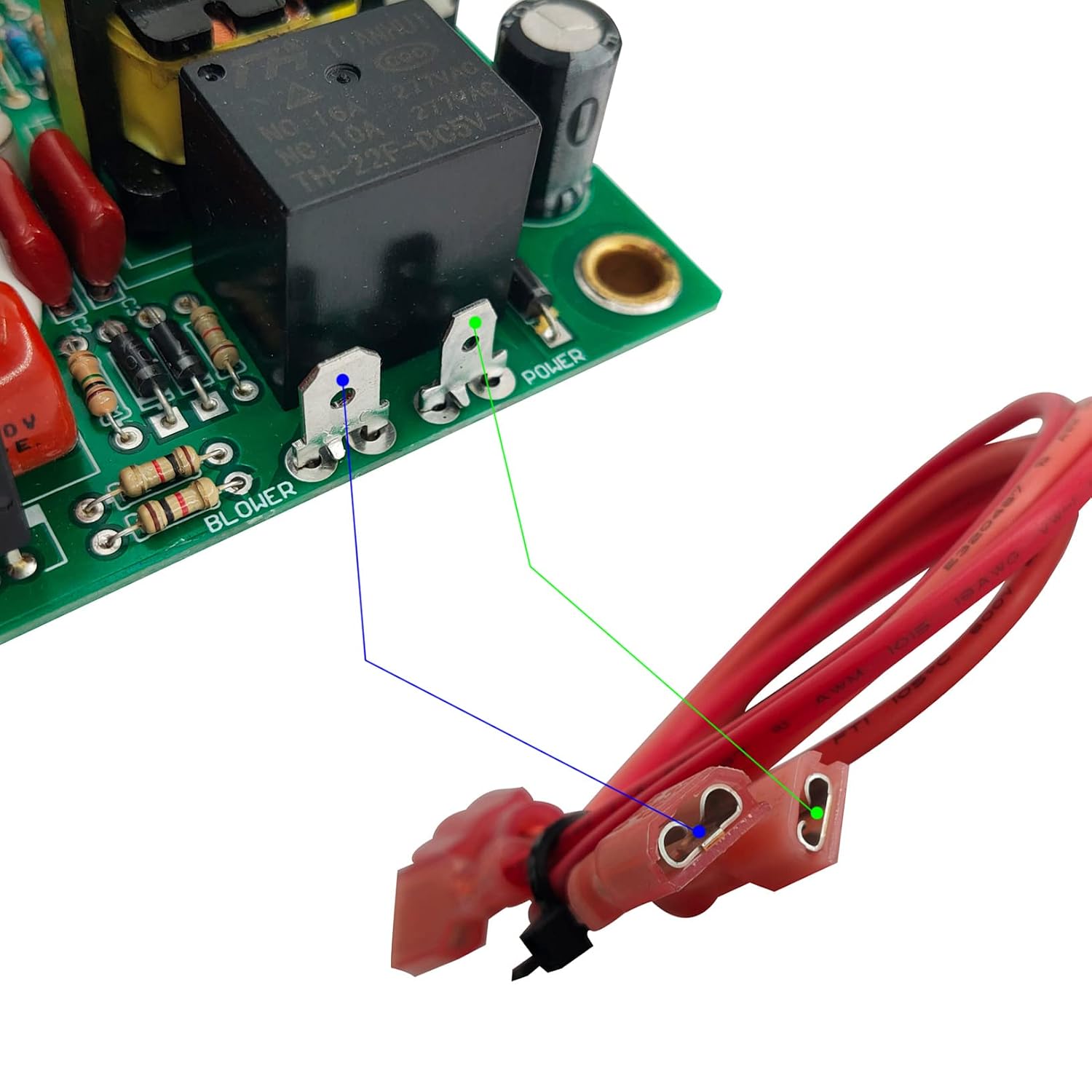 FAN50 Plus Pins Circuit Boards Replacement for 31501 Kit with 33488 37875
