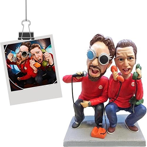 Miniatura 66 de Figuras personalizadas de golfista Bobblehead, regalo para hombre, regalos personalizados para el día de San Valentín de fotos Golfer