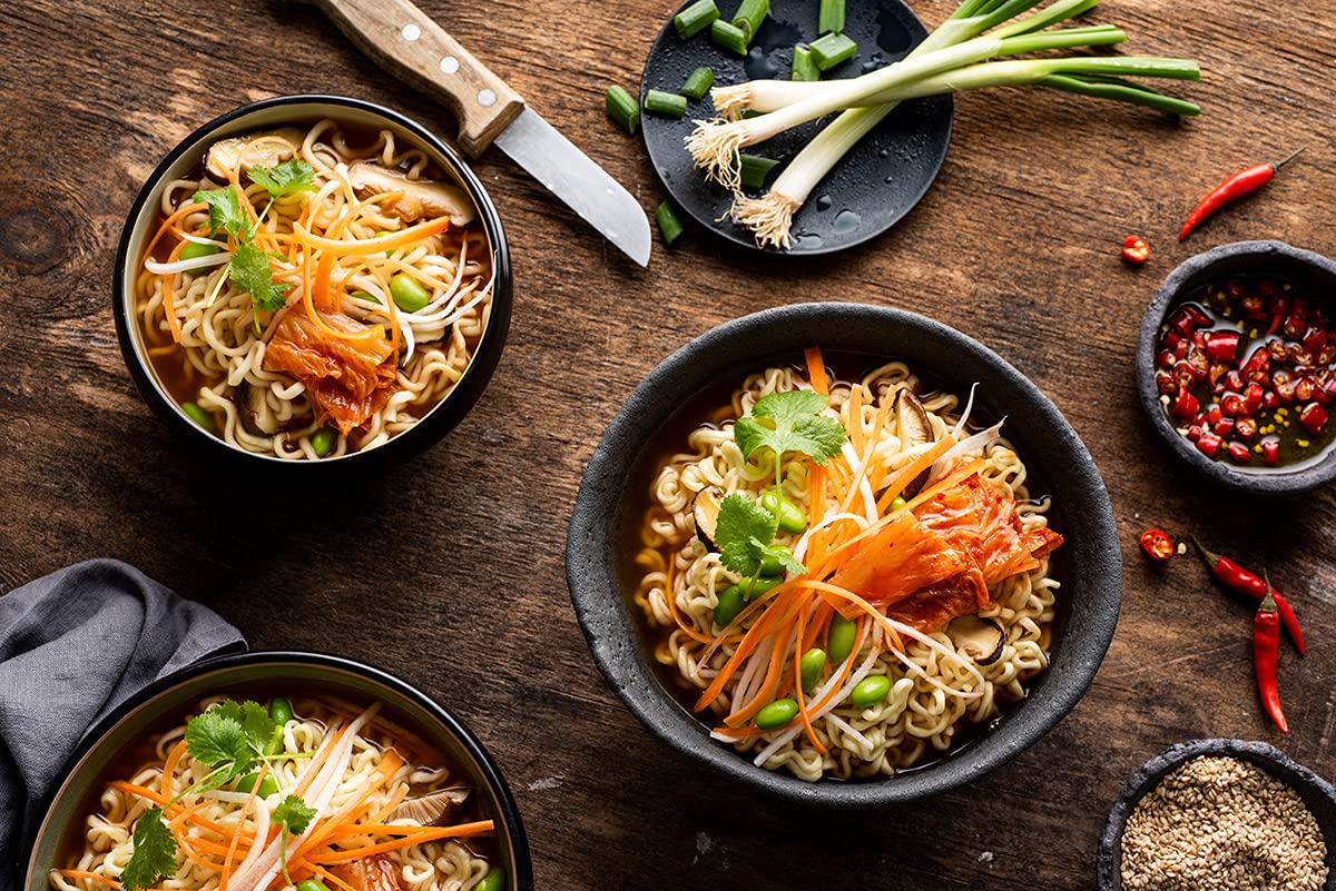 Nong Shim Kimchi Ramyun: Schnelle koreanische Ramen für Genuss im Handumdrehen!