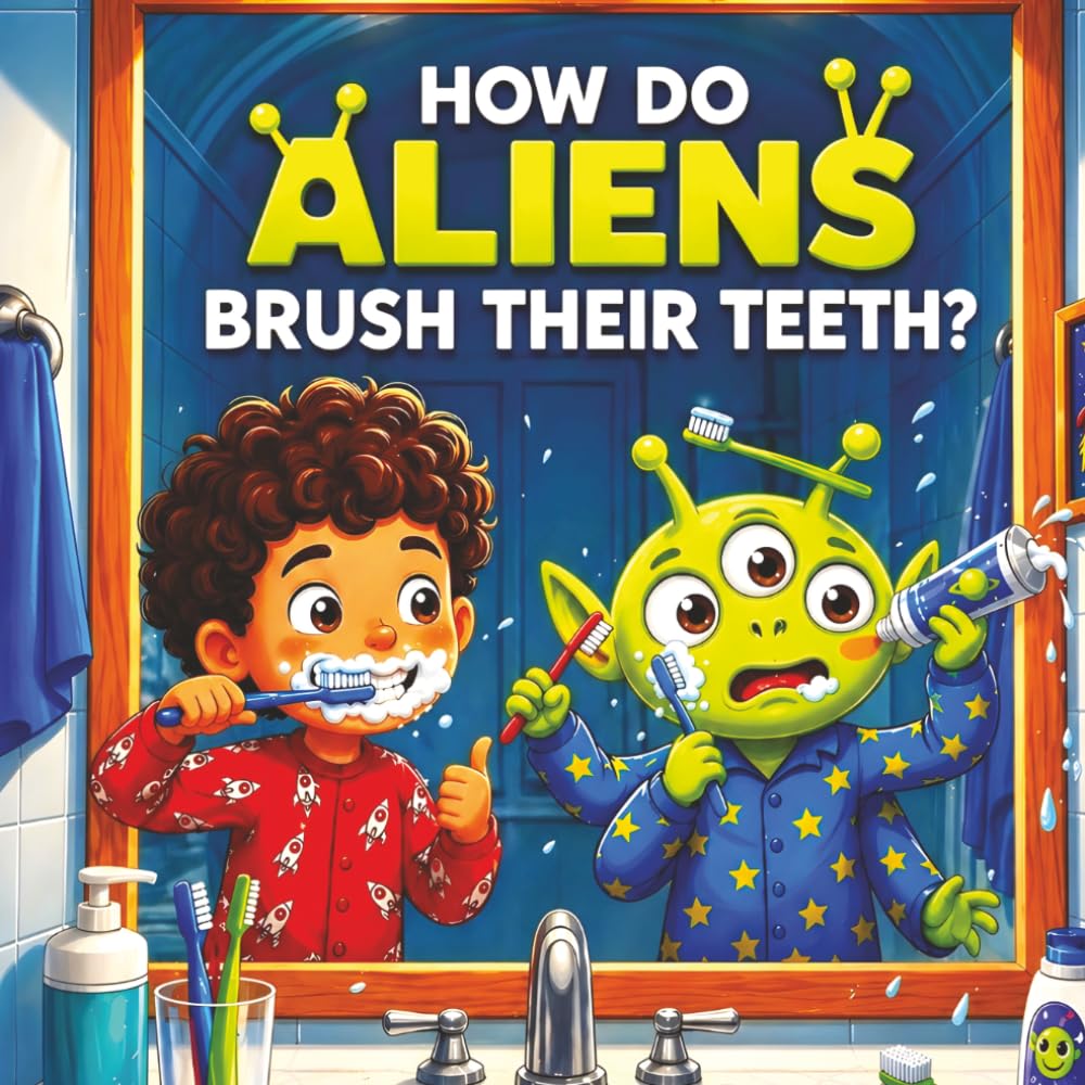 How Do Aliens Brush Their Teeth?: A Funny Outer Space Adventure About Brushing Teeth for Toddlers and Preschoolers (Earth Lessons for Little Aliens)