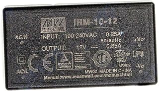 MEAN WELL [PowerNex] IRM-10-12 12V 0.85A Miniature Encapsulated Type Green Open Frame Power Supplies