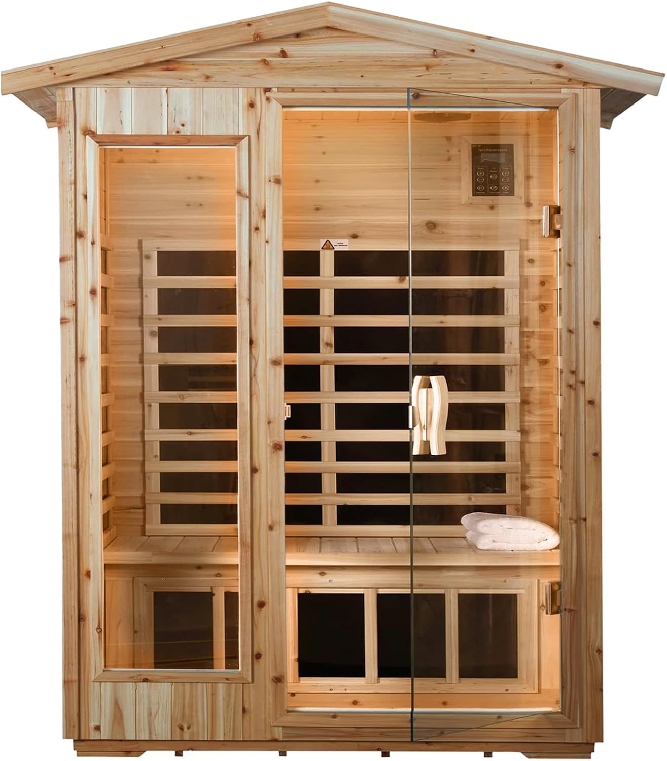 Cedarbrook 5×7 Outdoor Sauna Kit (5X7OPF)