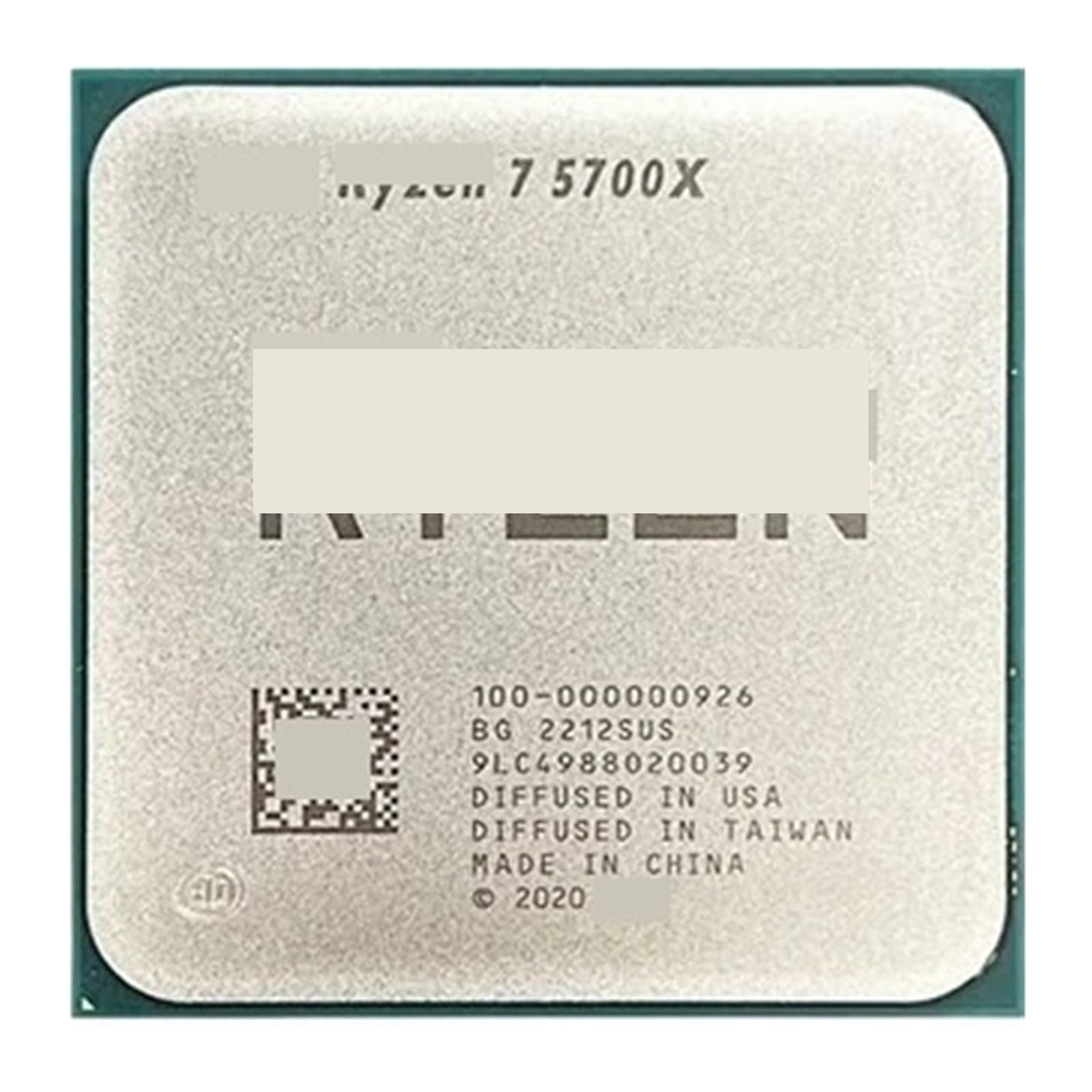Procesador de CPU R-yzen R7 5700X 3,4 GHz 8 C-Ore 16 Hilos 7NM L3 32M Socket AM4 procesador de Juegos