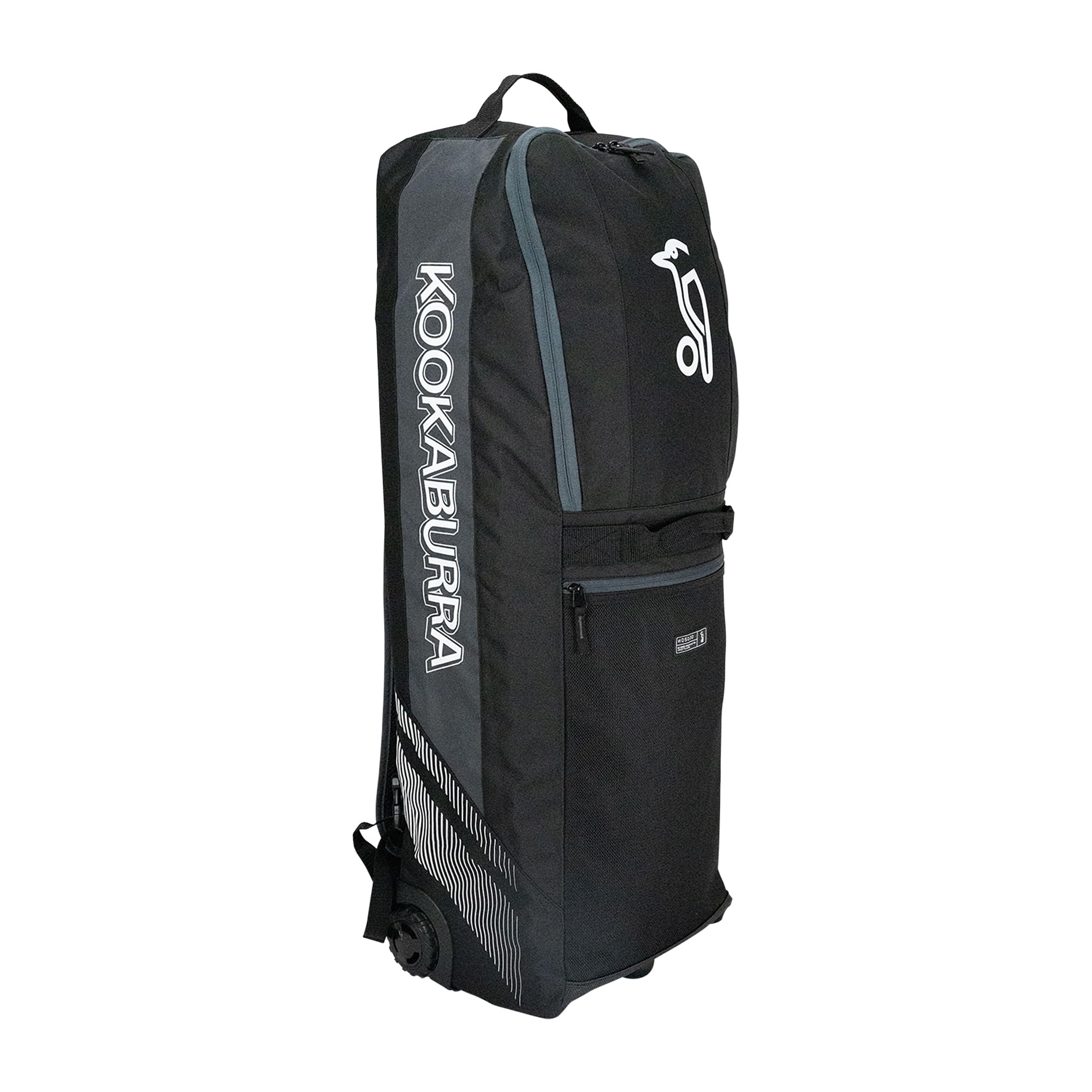 Kookaburra wd5000 Wheelie Duffle Cricket Bag - Black/Grey