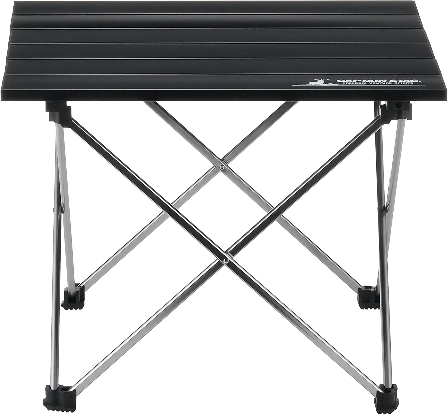 キャプテンスタッグ(CAPTAIN STAG) UC-563 Table, 幅395×奥行350×高さ310mm, Black (Frame Integrated)