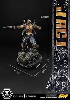 北斗の拳ジャギフィギア　1/4スケール　限定特典の素顔パーツ付き 北斗の拳ジャギフィギア 1/4スケール 限定特典の素顔パーツ付き