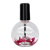Vista 1 de Mia Secret Tratamiento de aceite para cutículas fabricado en Estados Unidos (rosa, 1 oz.)