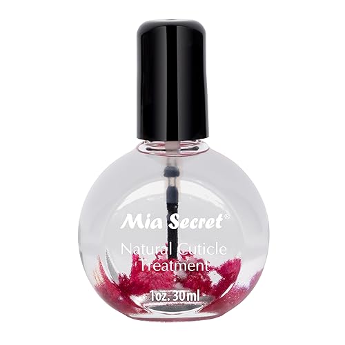 Mia Secret Tratamiento de aceite para cutículas fabricado en Estados Unidos (rosa, 1 oz.)