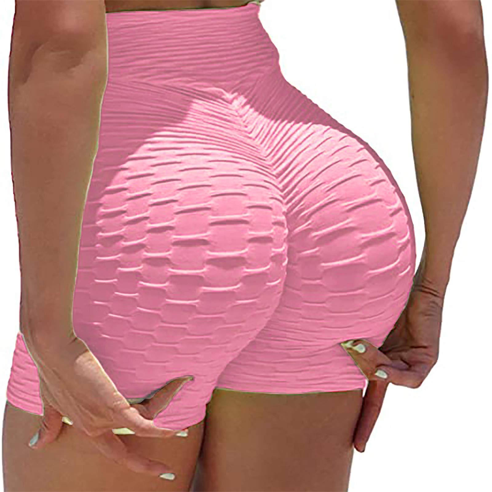 Damskie legginsy sportowe Skinny Slim Fit spodnie do fitnessu do treningu joggingu jogi krótkie spodnie z wysoką talią