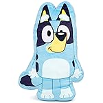 Jay Franco Bluey Shaped Decorative Pillow - Kids Super Soft Throw Plush Pillow - Measures 13 Inches (Official Bluey Product)