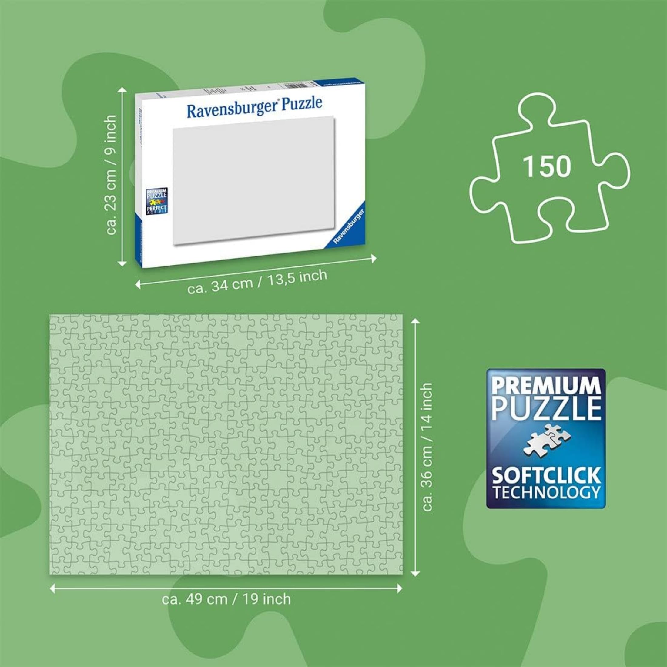 Ravensburger - Puzzles XXL Pokémon | Puzzle 7 Años O Más | Regalo Niño 7 Años O Más De 150 Piezas | Rompecabezas Niños De 49 X 36 Cm | Ravensburger Puzzle
