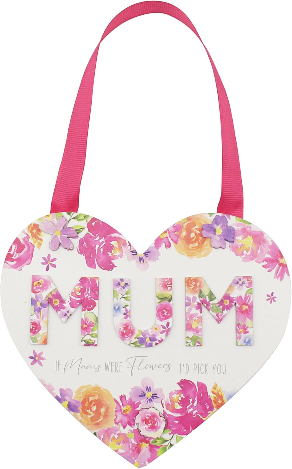 The Leonardo Collection Mother's Day Mum Plaque For Home Decor & Gift | Wooden and Acrylic Plaques For Home and Office | Ideal Signs & Plaque Birthday Gifts For Women & Mom