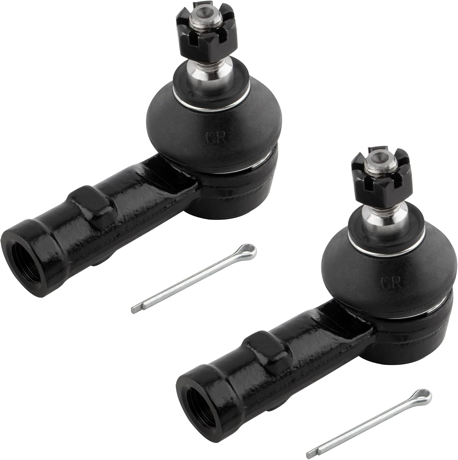 6pcs Front Stabilizer Sway Bar End Link + Front Inner Outer Tie Rod Ends Fit For Hyundai Tiburon 2003-2008 SE GT GS GTP Coupe 2-Door 2.0L 2.7L Replace# EV80310 ES3377 K80508 K80509