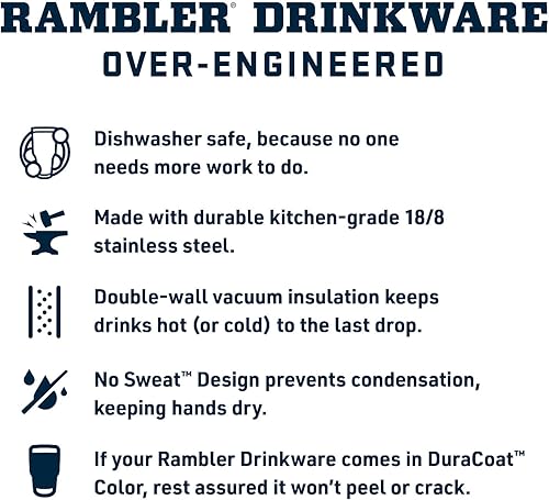 Miniatura 4 de YETI Rambler Botella de 18 onzas, aislada al vacío, de acero inoxidable con tapa y pajita, flor de cerezo