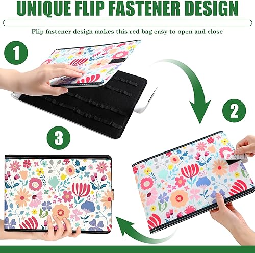 Miniatura 2 de Silkfly Paquete de 4 cajas organizadoras de homeopatía plegables para almacenamiento de homeopatía, kit de caja para 42 tubos, uso en el hogar y