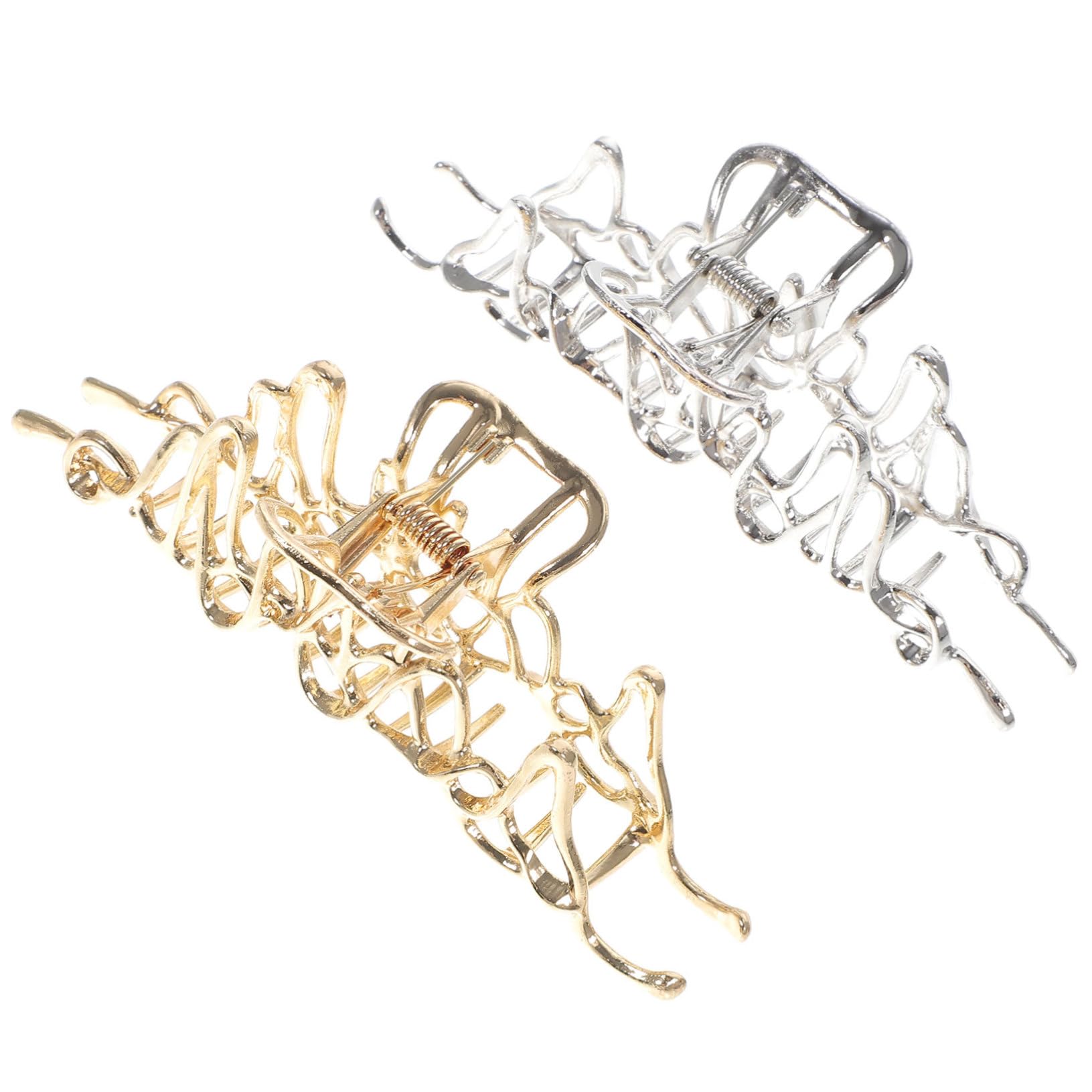 FRCOLOR 8pezzi Fermagli Per Clip Antiscivolo Per Donne Accessori Eleganti Per Acconciature Fermagli Per