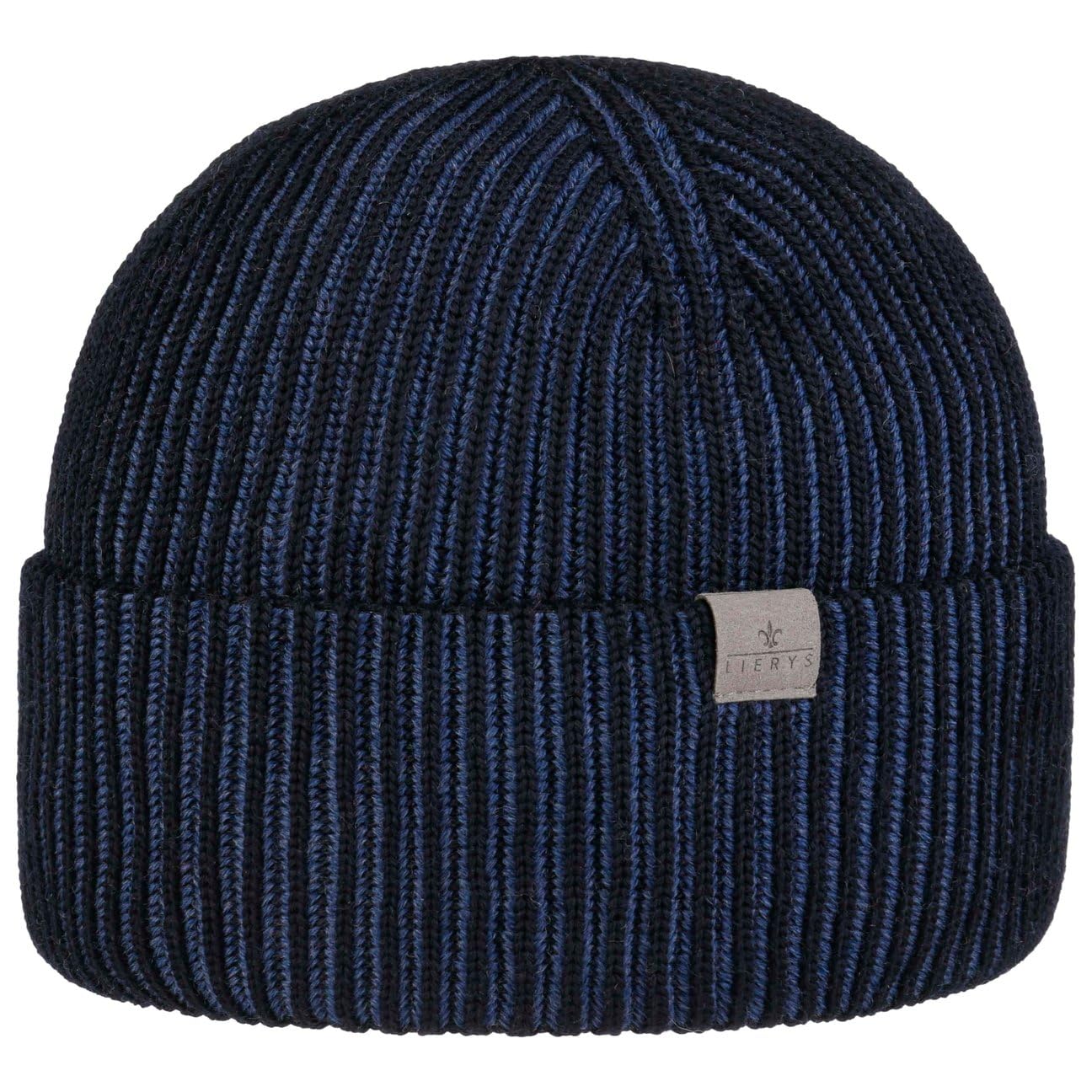 LIERYS Berretto a Maglia Doubleface Beanie Prodotto in Germania Unisex Autunno Inverno